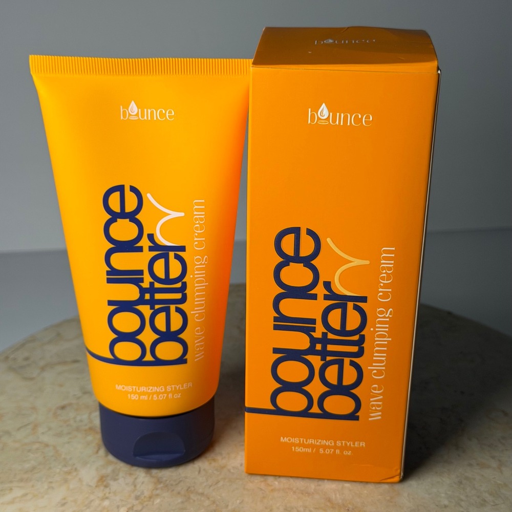 Bounce Better Wave Clumping Cream 150ml Orange Moisturizing Styler NIB